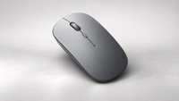 Rechargeable Bluetooth wireless mouse offered in four color finishes in Grey