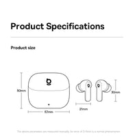 Baseus EP10 Ultra wireless in-ear earbuds with noise cancellation