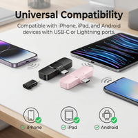 Wireless Lavalier Microphone — USB-C & Lightning