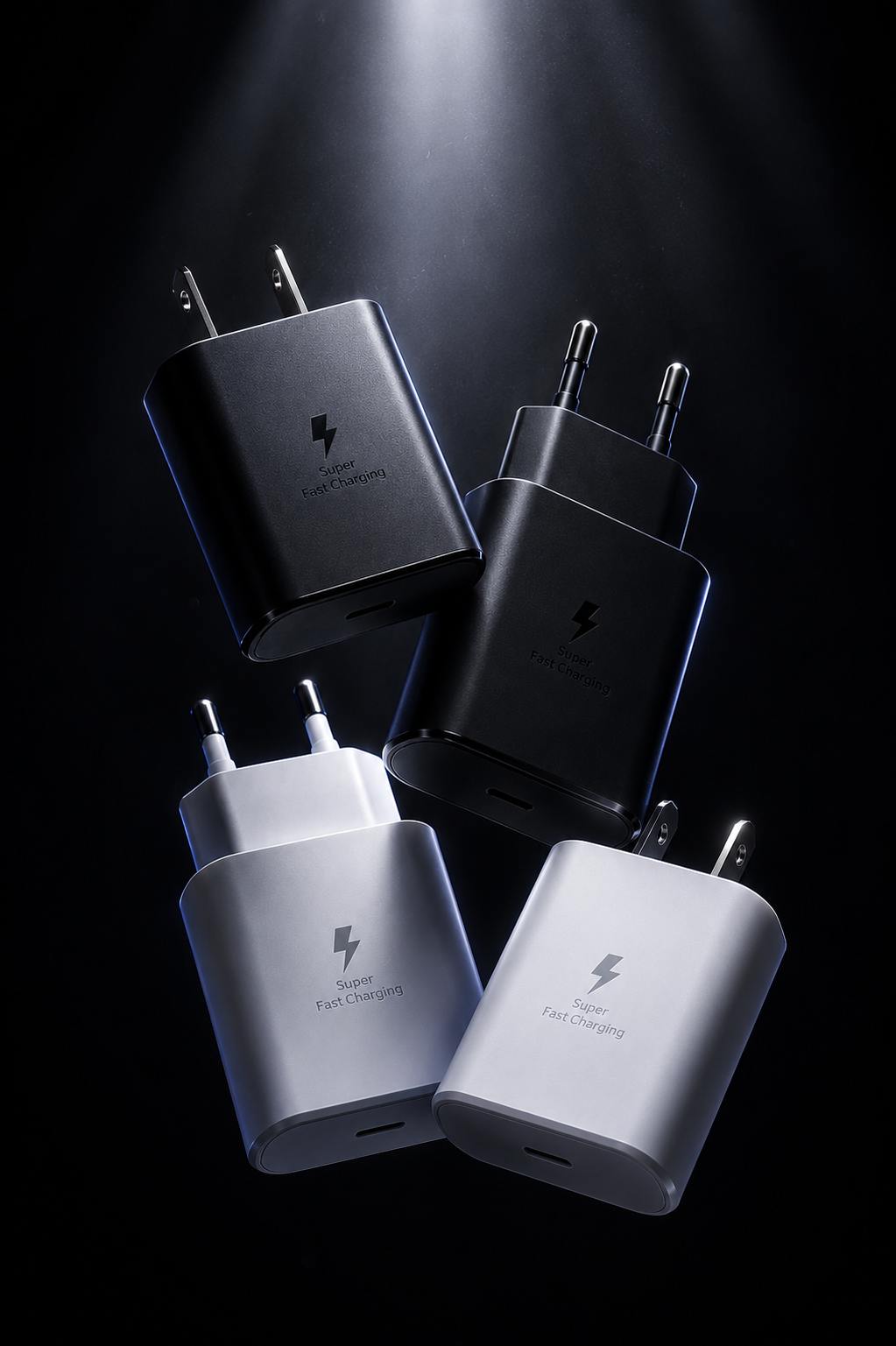 45W USB-C PD Wall Charger — US/EU Plug Options
