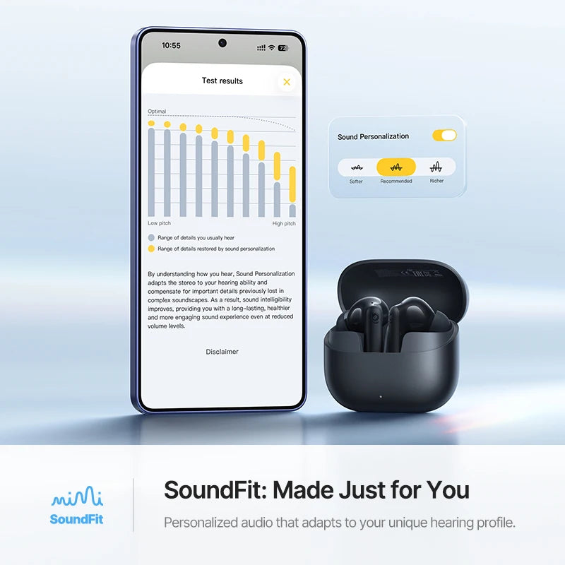 Baseus EP10 Ultra wireless in-ear earbuds with noise cancellation