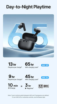 Baseus EP10 Ultra wireless in-ear earbuds with noise cancellation