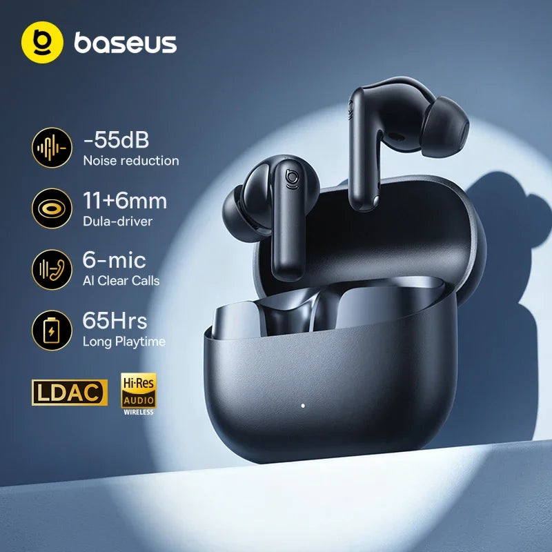 Baseus EP10 Ultra wireless in-ear earbuds with noise cancellation
