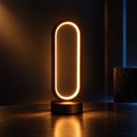 Dimmable LED Ring Table Lamp